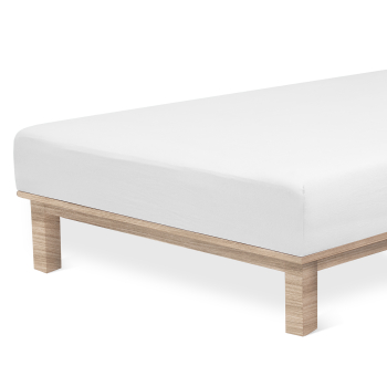 Prestieradlo Andrea Simone boxspring 90x200x35 biele